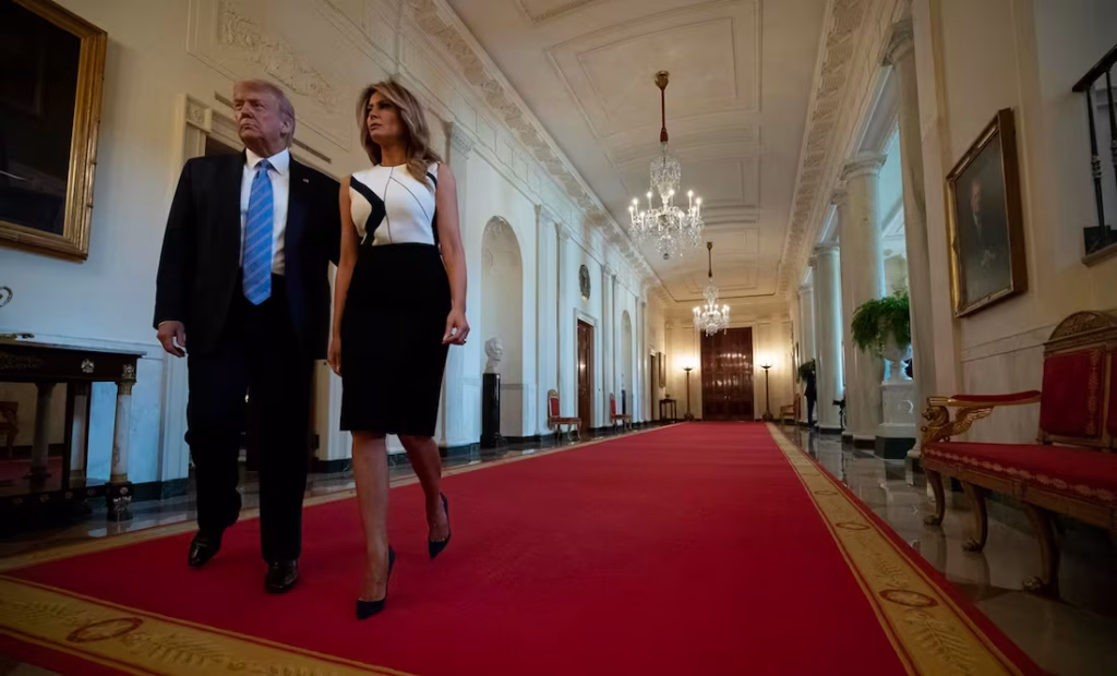 A lo AMLO, Melanie anuncia que la Casa Blanca habilitará tours con Trump