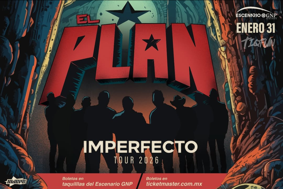 El Plan llega al Escenario GNP Seguros de Monterrey con su ‘Imperfecto Tour 2026’